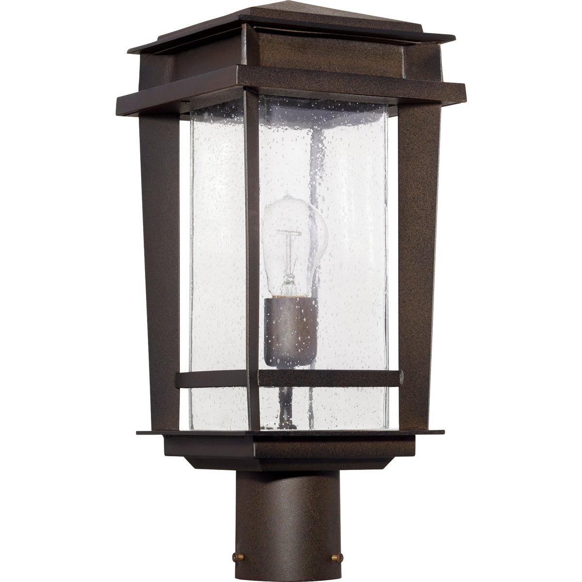 Easton Oiled Bronze Transitional Outdoor Post Light