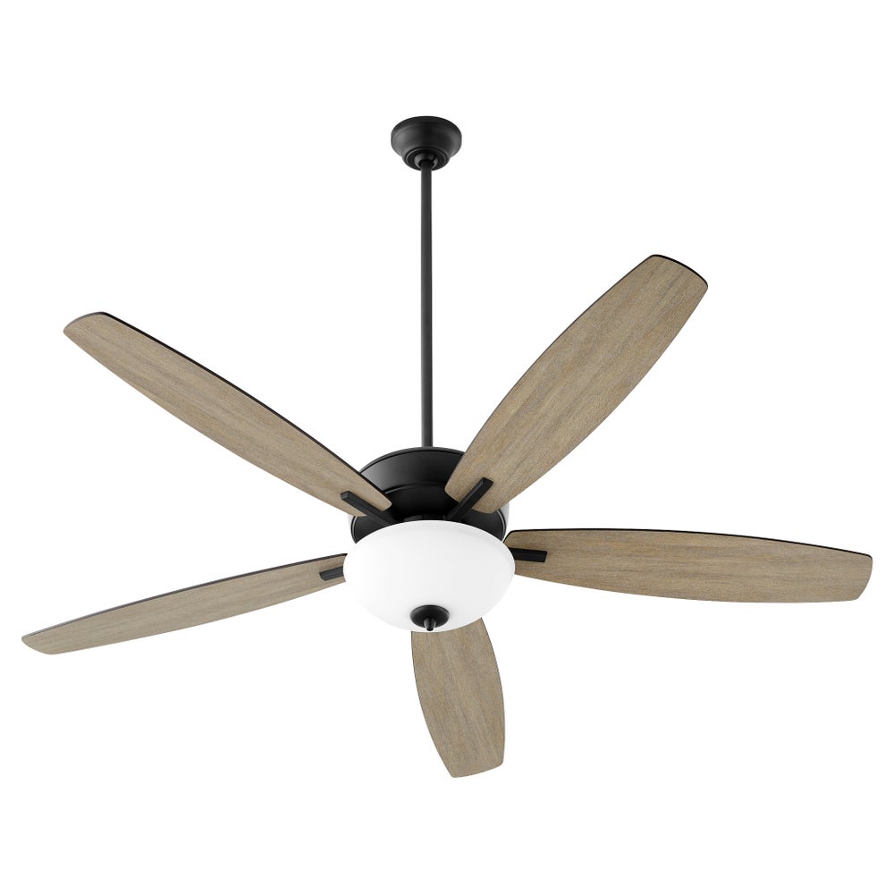 Breeze 60" Black Opal Bowl Ceiling Fan