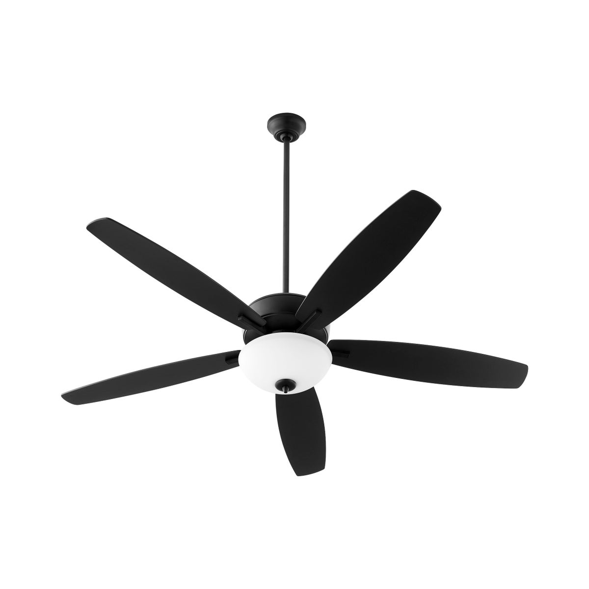 Breeze 60" Black Opal Bowl Ceiling Fan