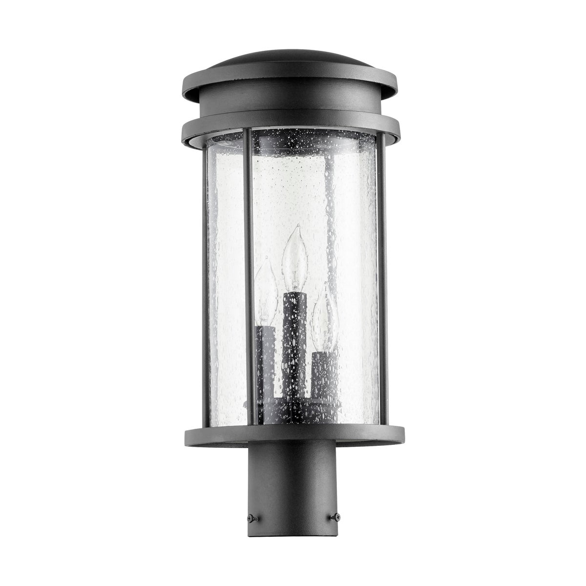 Hadley Black Transitional Outdoor Post Light