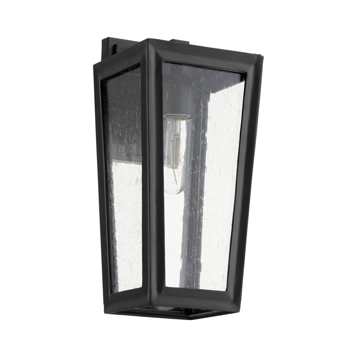 Bravo 15" 1-Light Black Outdoor Wall Light | Coastal Grade