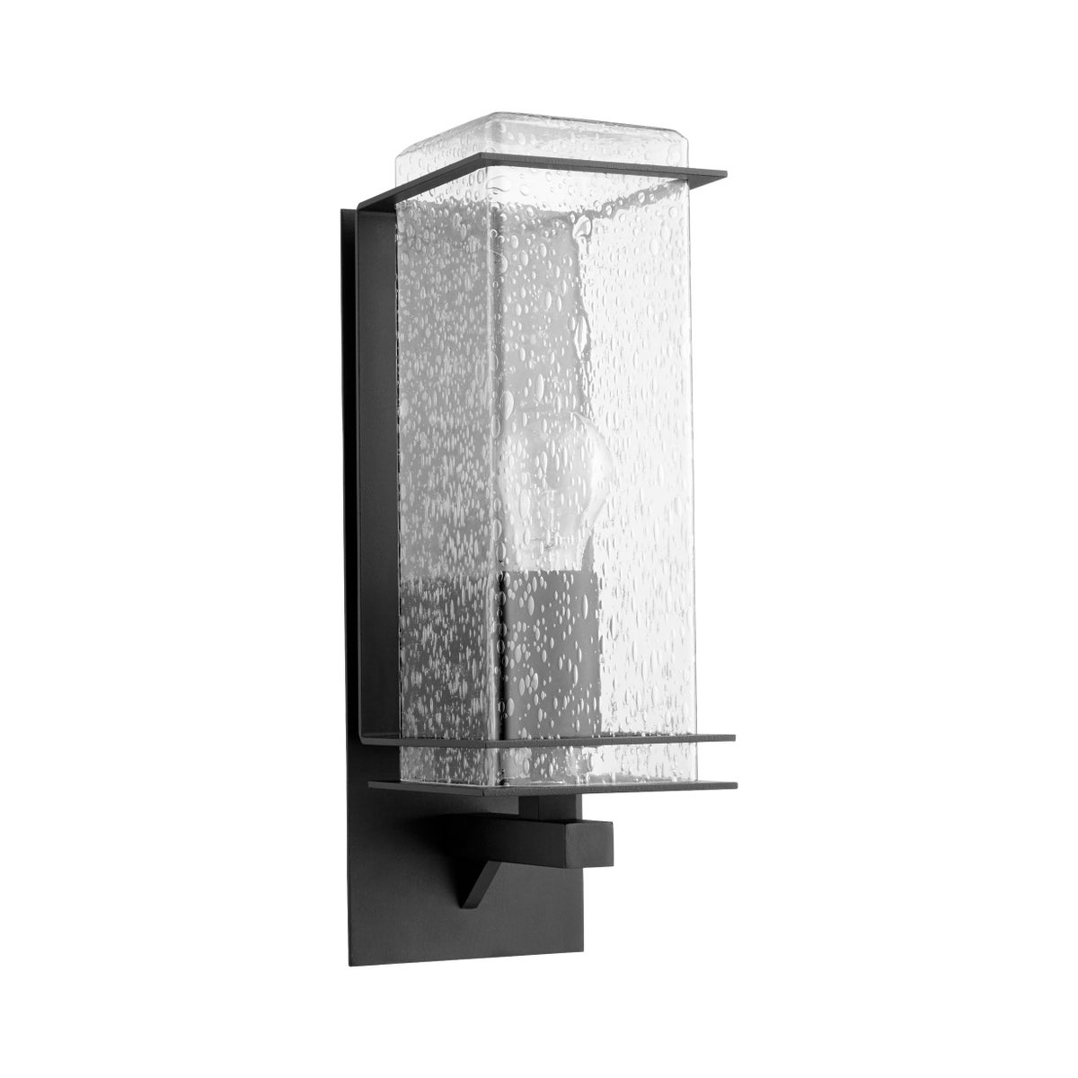 Balboa 19" 1-Light Black Outdoor Wall Light
