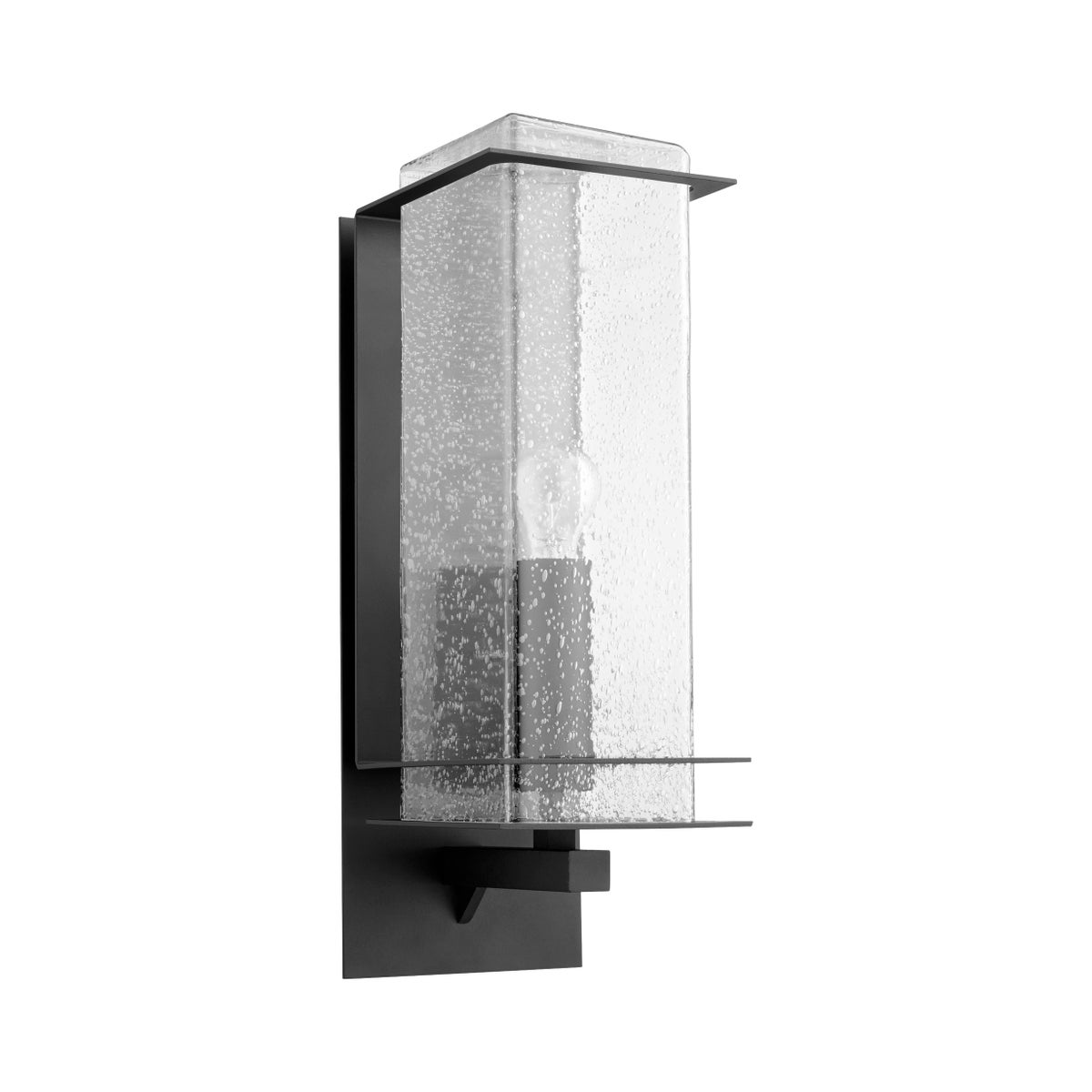 Balboa 21" 1-Light Black Outdoor Wall Light