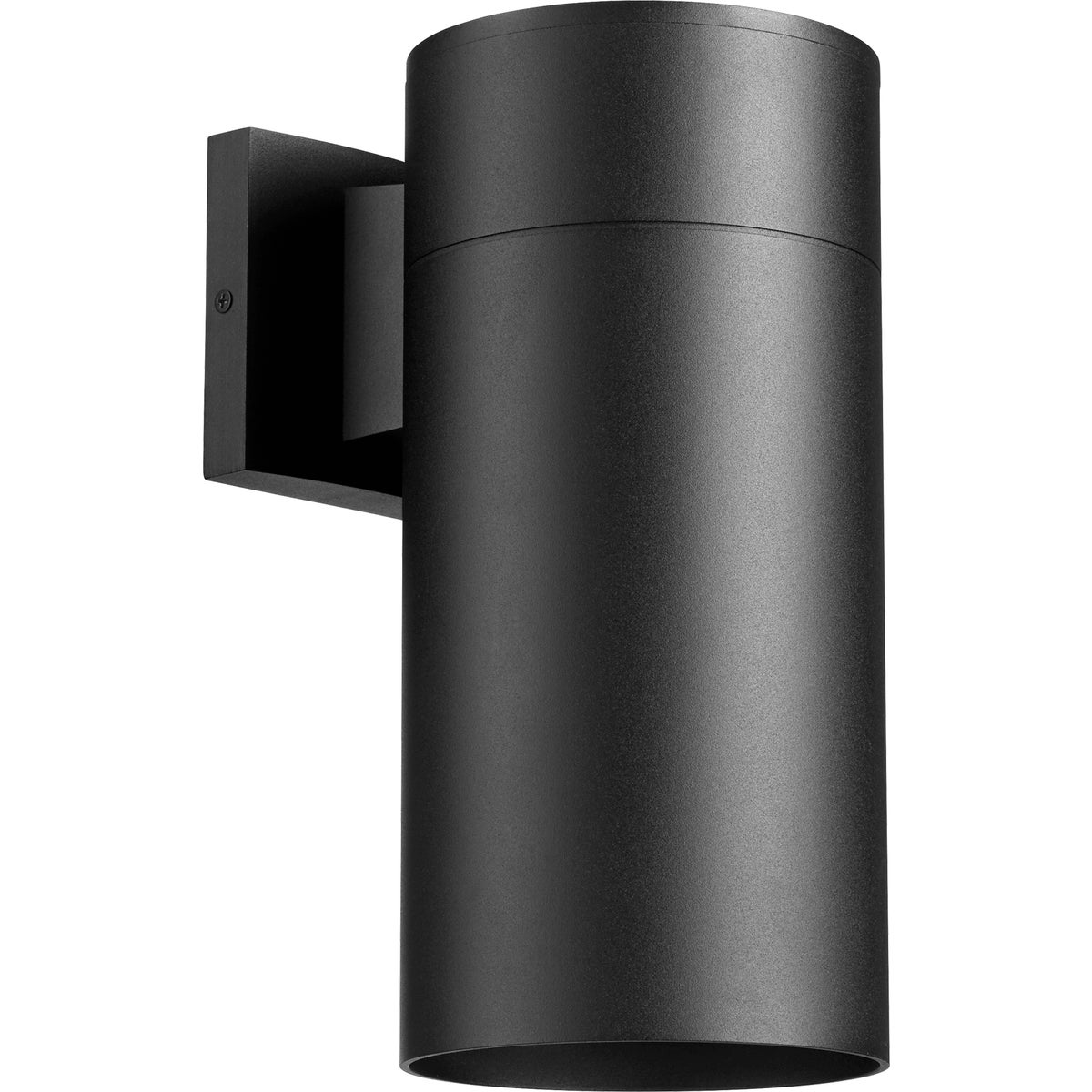 Cylinder 12' 1-Light Black Outdoor Wall Light
