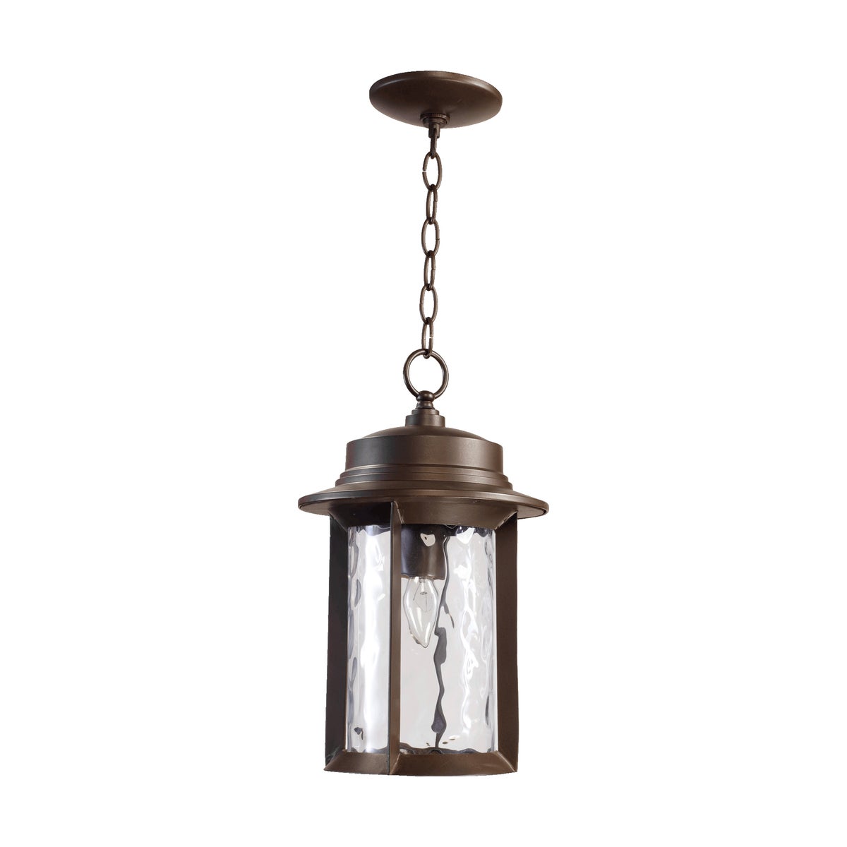 Charter 16" 1-Light Oiled Bronze Outdoor Pendant
