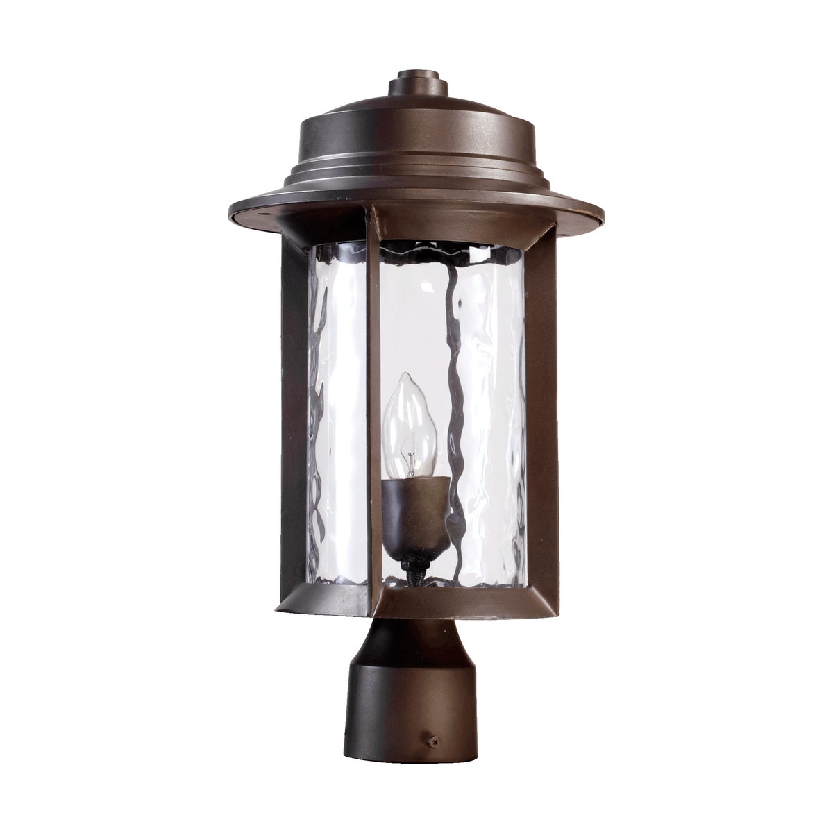 Charter Oiled Bronze Transitional Outdoor Post Light
