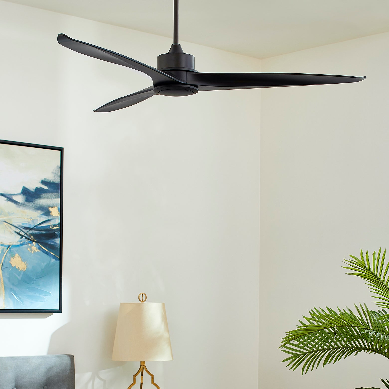 bronze modern ceiling fan