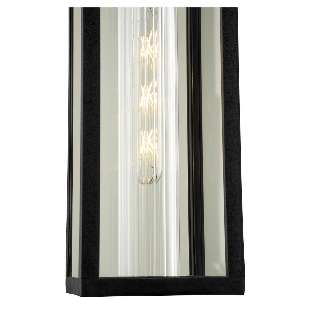Parks 15" 1-Light Black Outdoor Pendant | Coastal Grade
