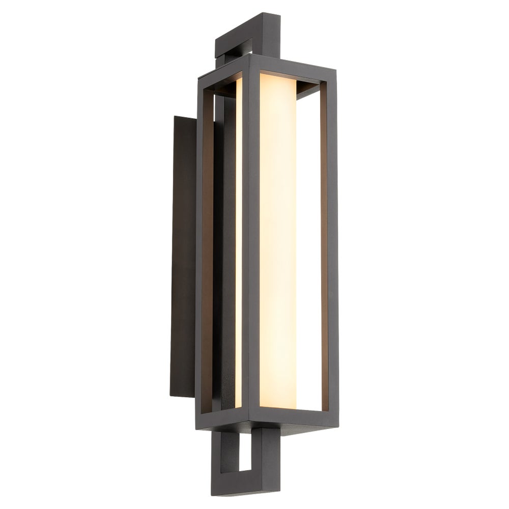 PARLOR 22" LED Lantern - Textured Black