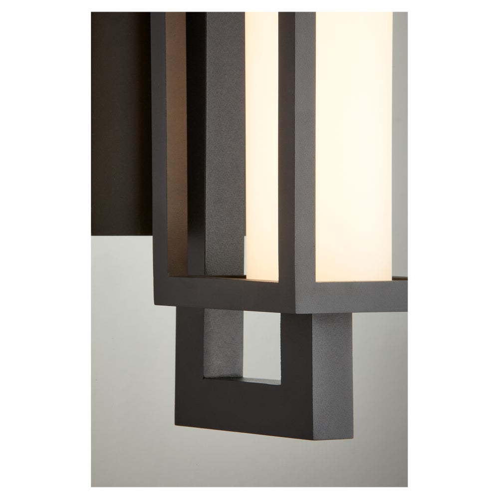 PARLOR 28" LED Lantern - Textured Black