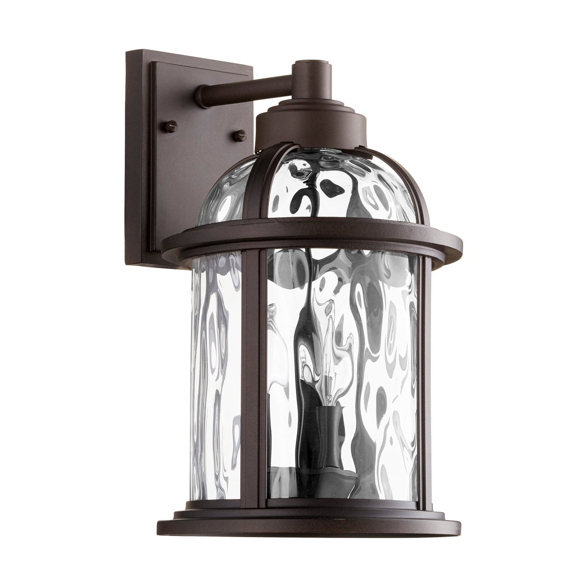 Winston 15" 3-Light Oiled Bronze Outdoor Wall Light