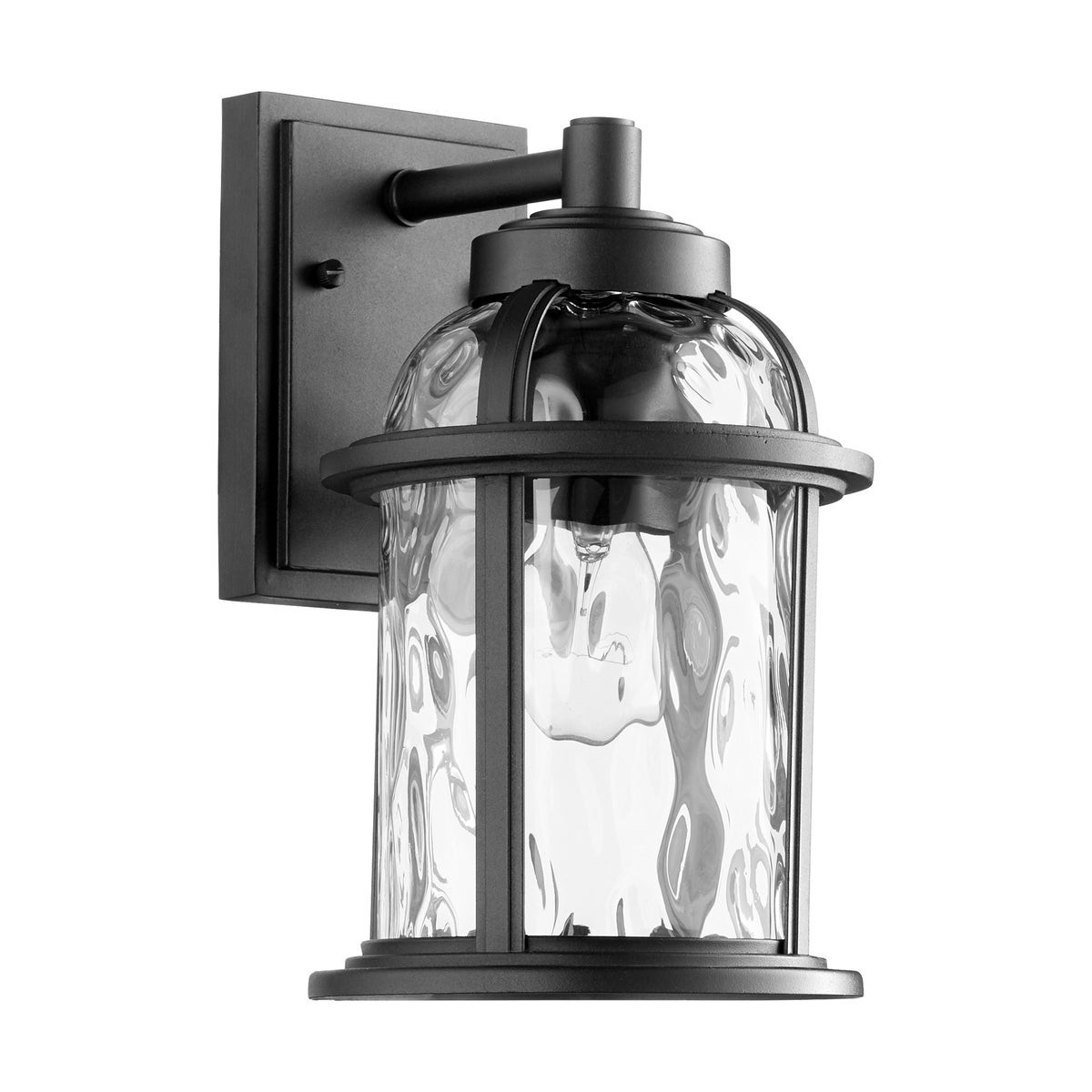 Winston 12" 1-Light Black Outdoor Wall Light