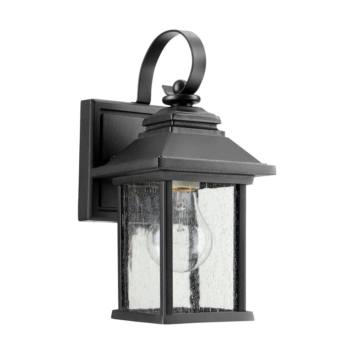 Pearson 10" 1-Light Black Outdoor Wall Light