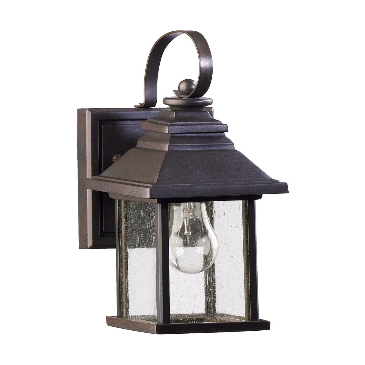 Pearson 10" 1-Light Oiled Bronze Outdoor Wall Light
