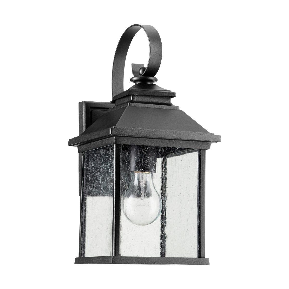 1-Light Black Outdoor Lamp 1-Light Black Outdoor Lamp
