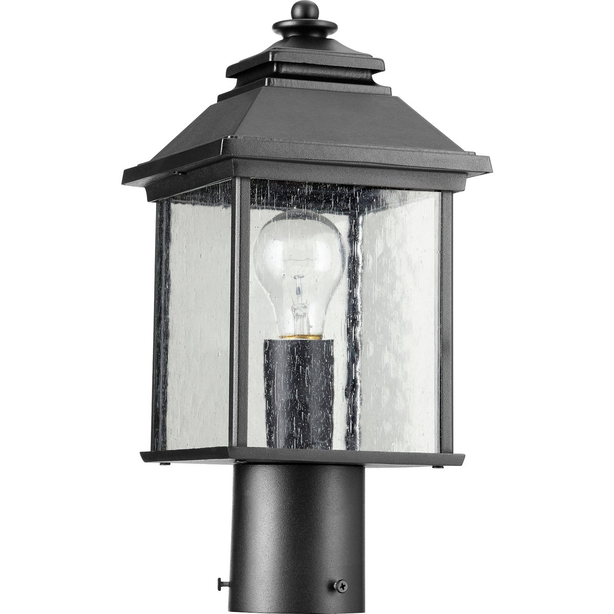 Pearson Black Traditional Outdoor Post Light