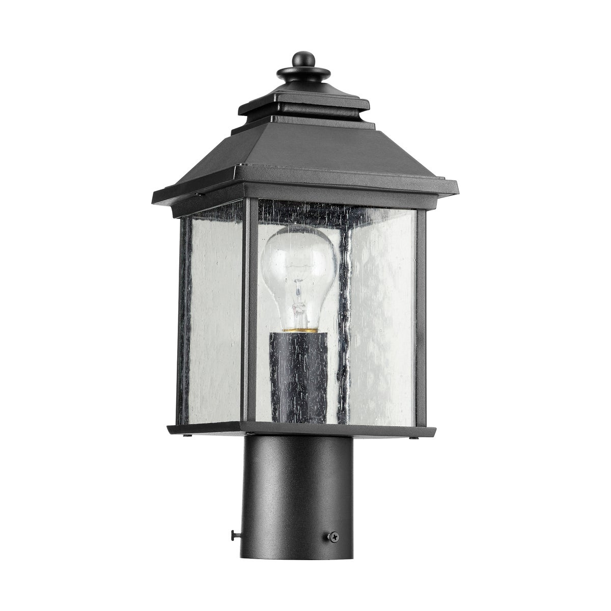 Pearson Black Traditional Outdoor Post Light