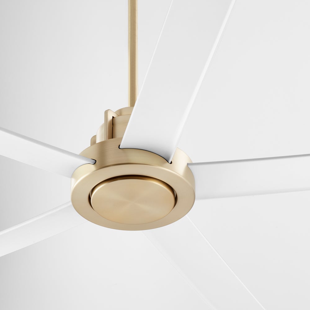 REVEL 80" Fan - Aged Brass