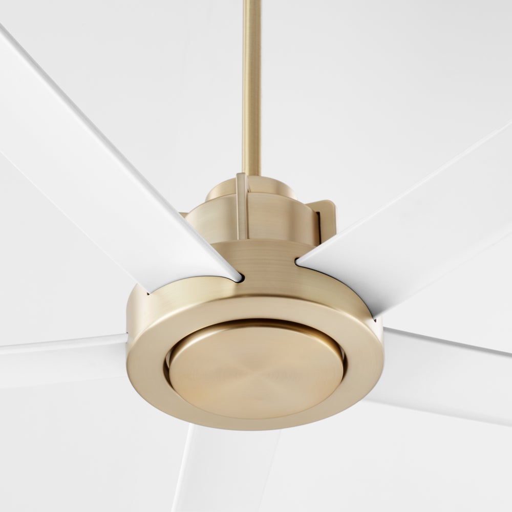 REVEL 80" Fan - Aged Brass