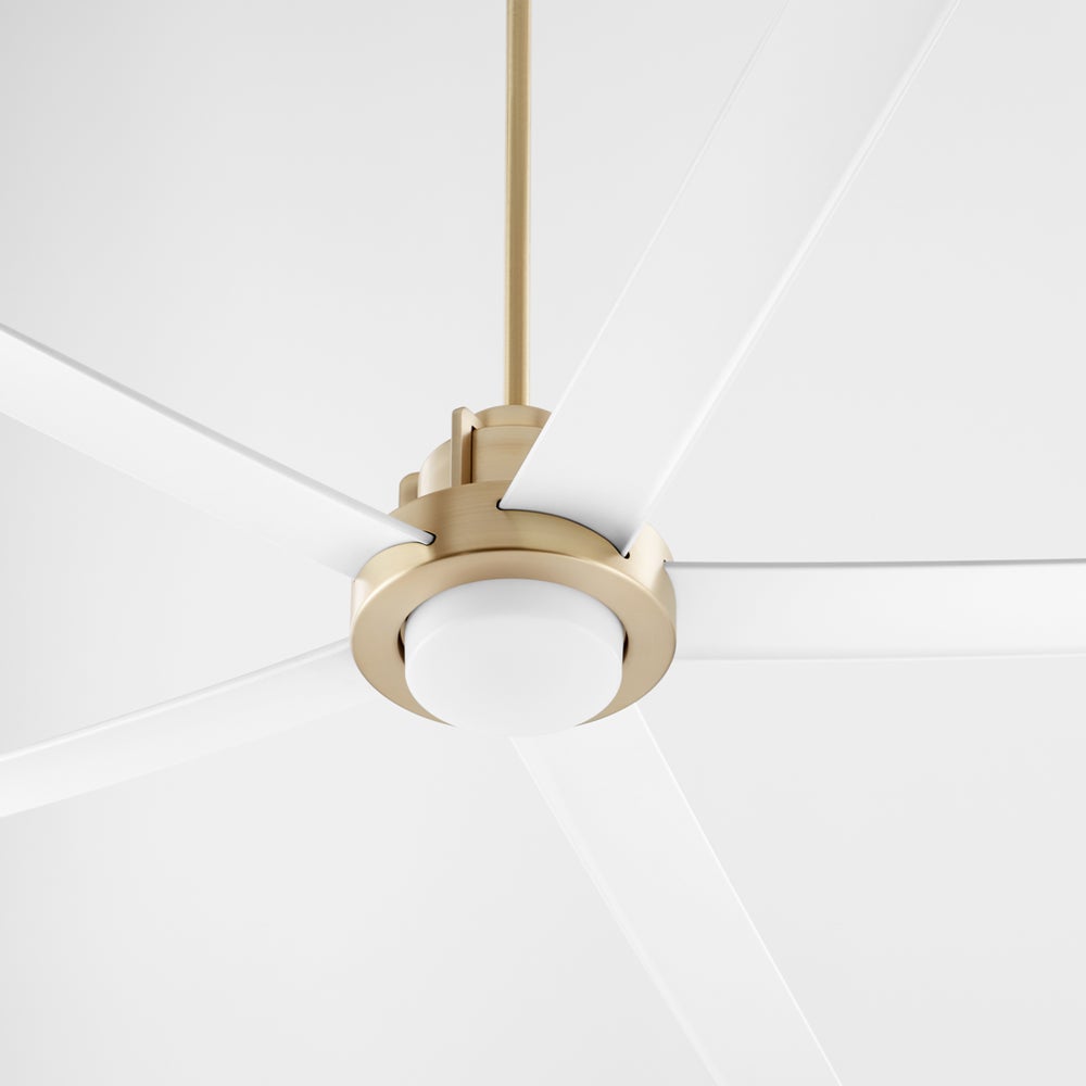 REVEL 80" Fan - Aged Brass