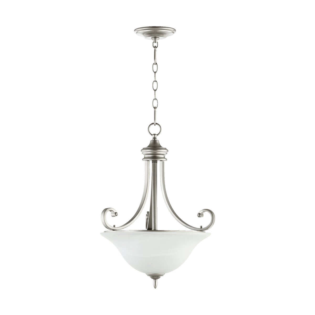 Bryant Classic Nickel Traditional Pendant