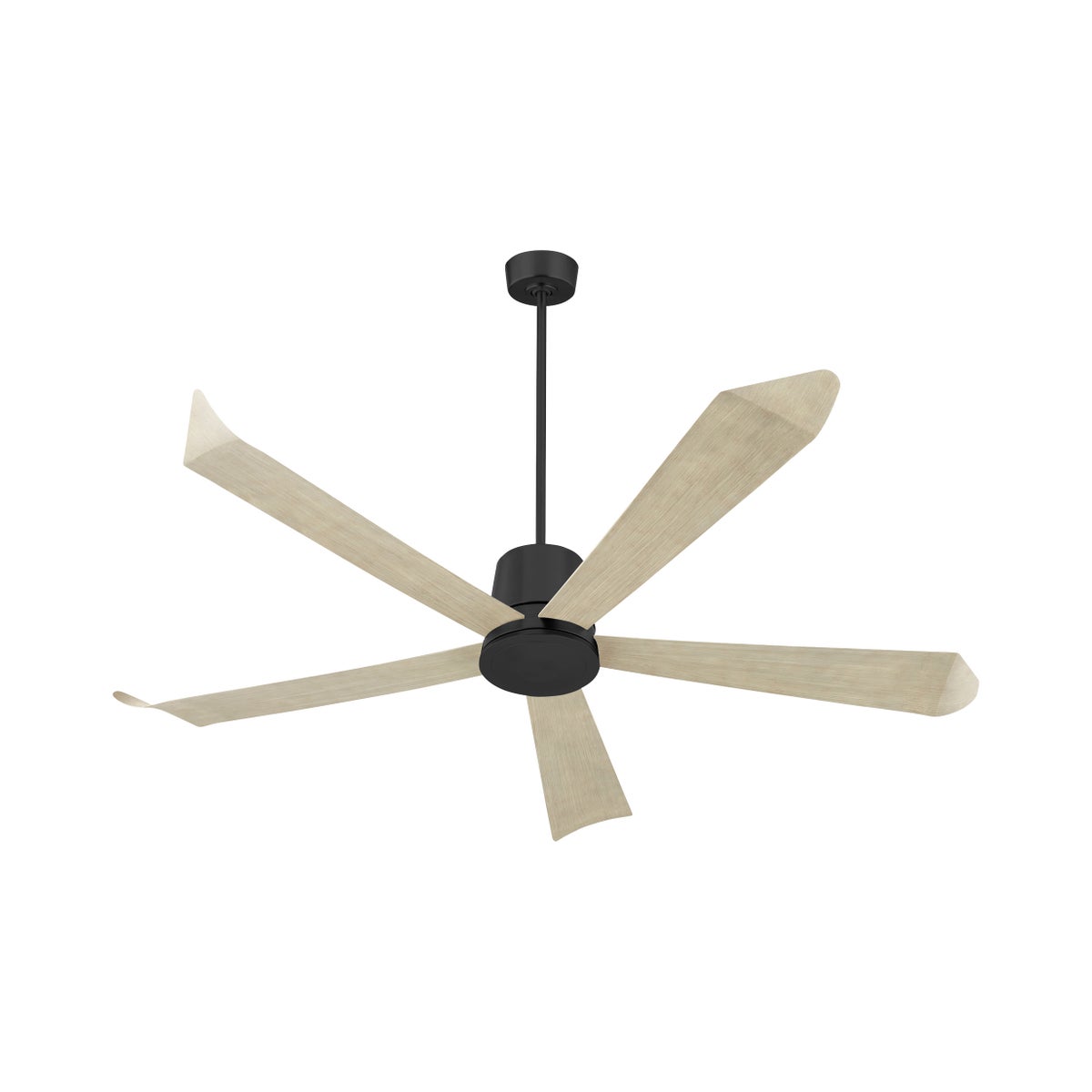ROVA 72" Damp Fan Matte Black