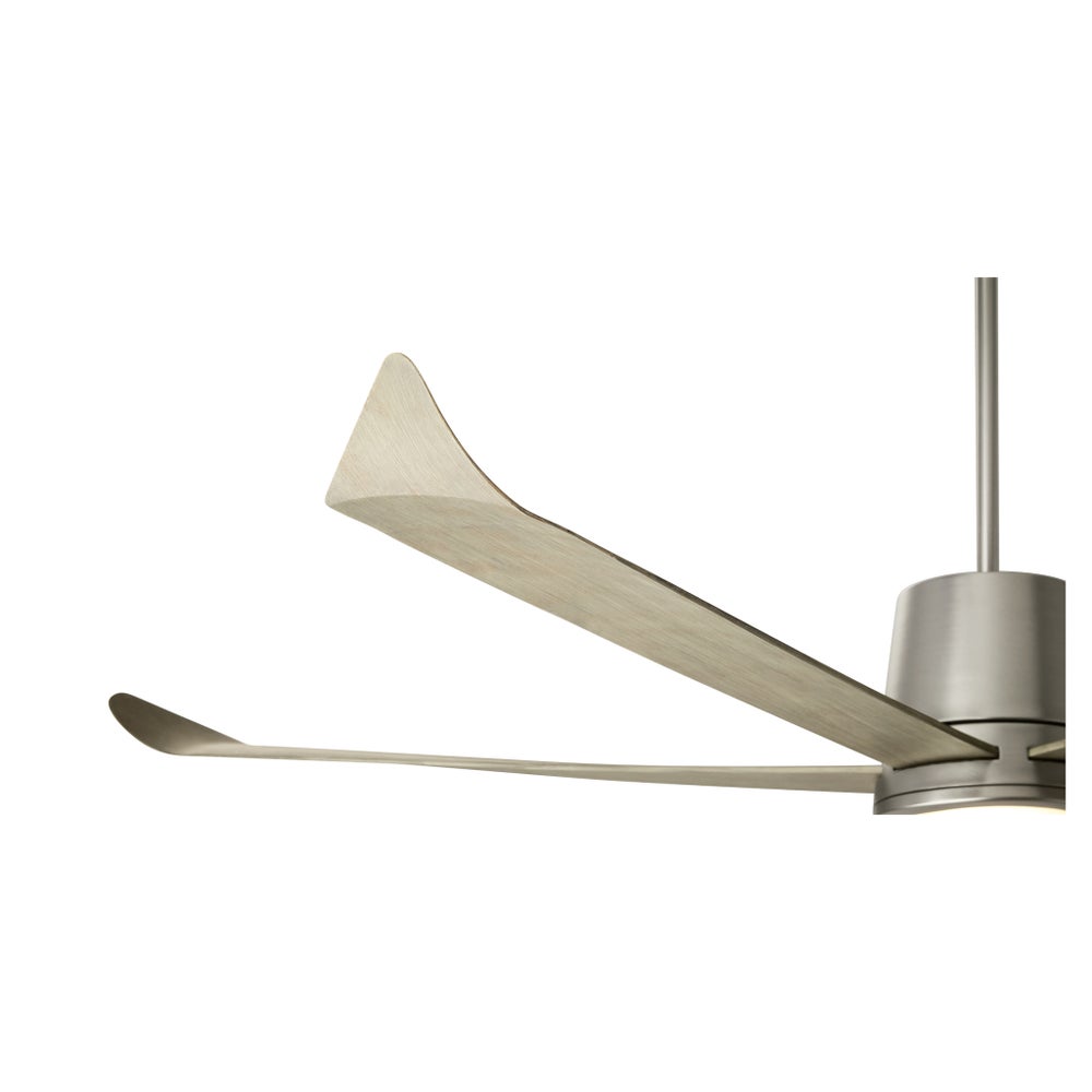 ROVA 72" Damp Fan - Satin Nickel