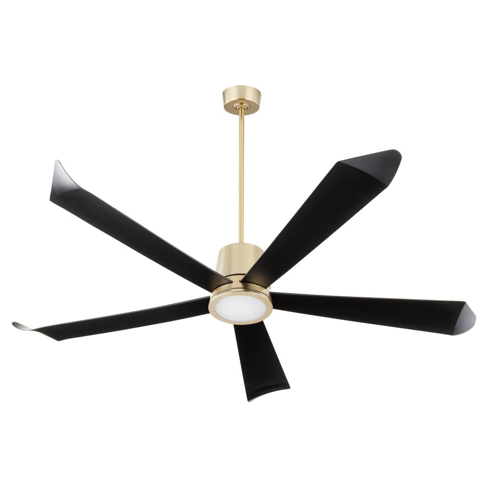 ROVA 72" Damp Fan - Aged Brass