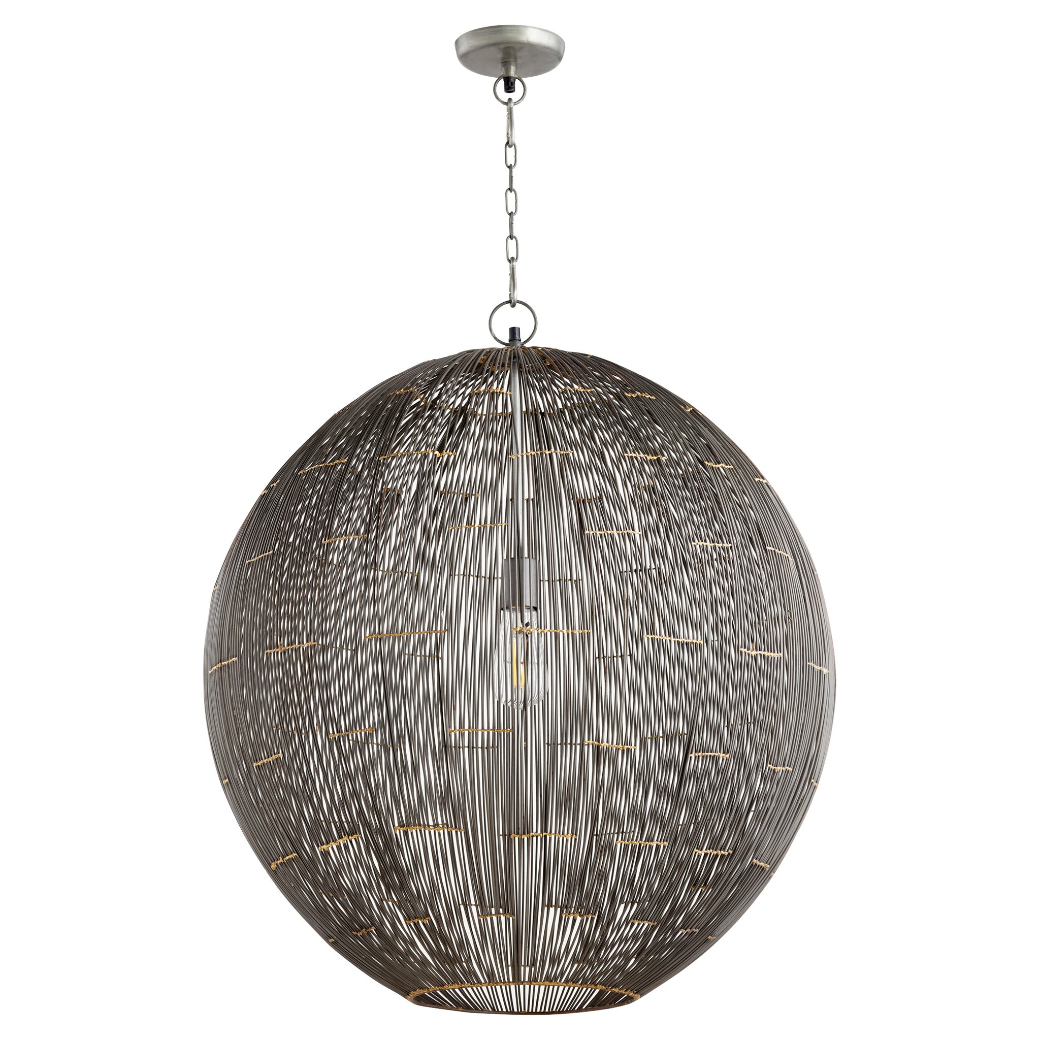 aria lace ball pendant shade