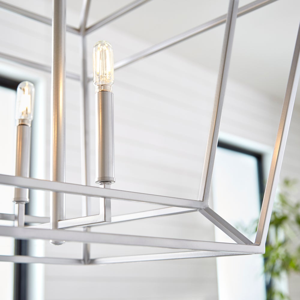 Monument 6 Light Classic Nickel Pendant