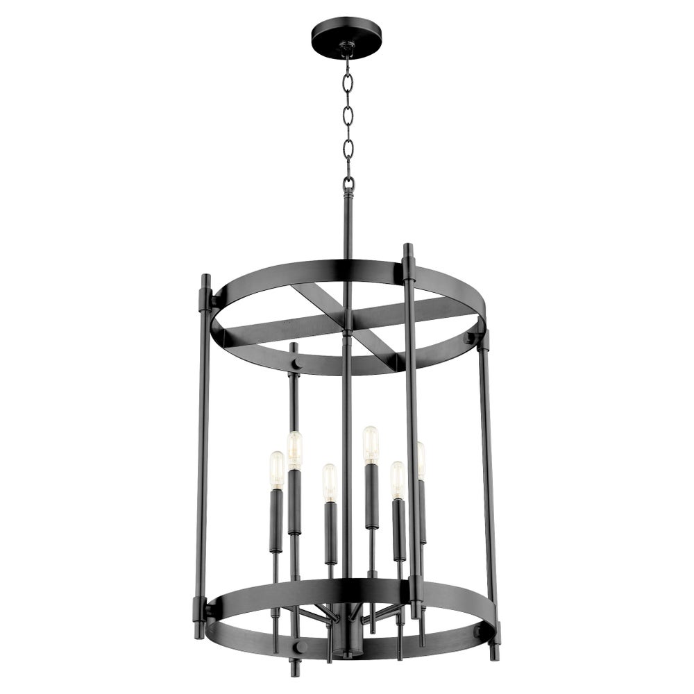 HAMILTON 6 Light Entry - Matte Black
