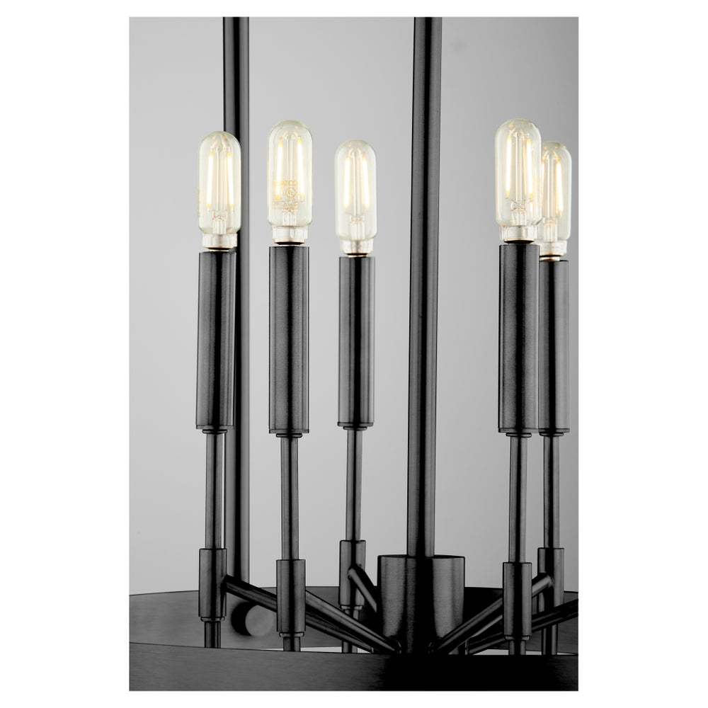 HAMILTON 6 Light Entry - Matte Black