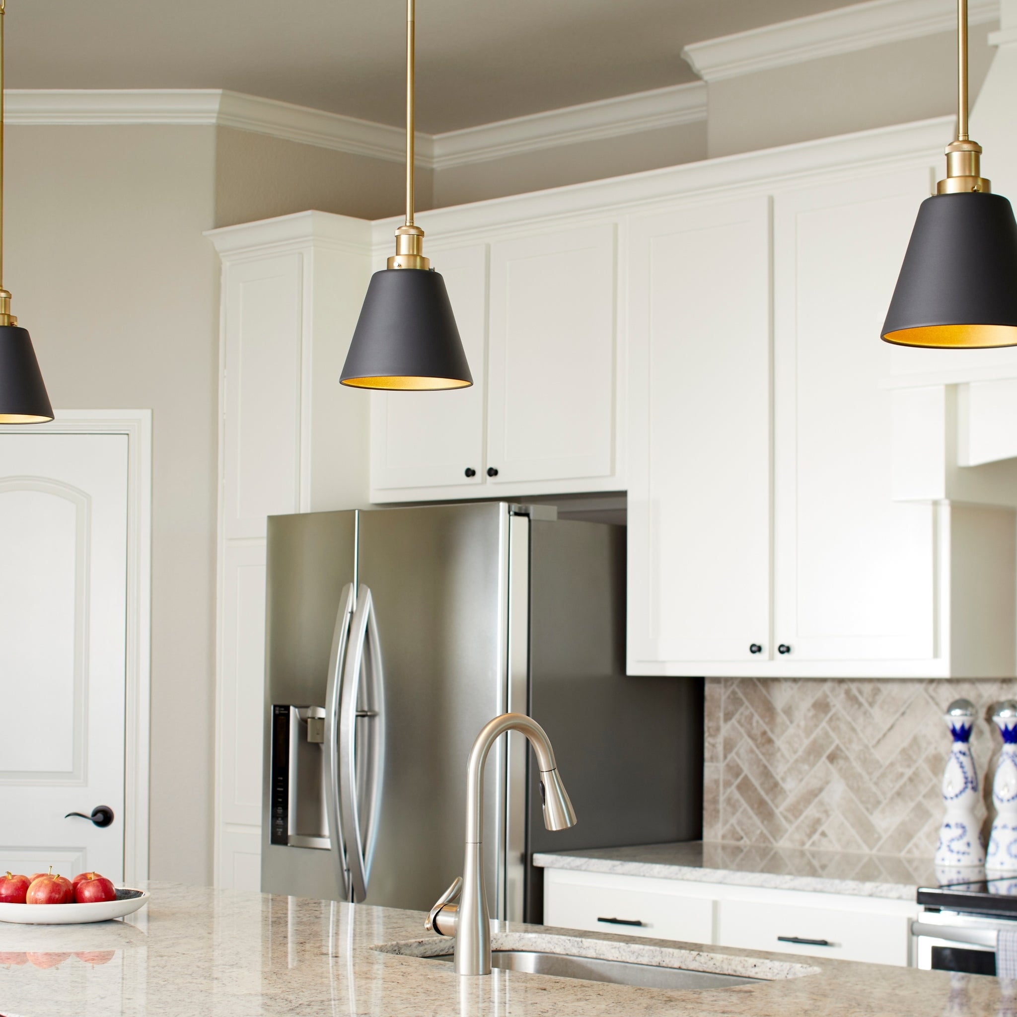 transitional pendant lighting kitchen