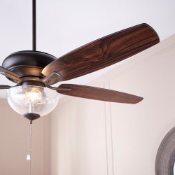 Apex 56" Oiled Bronze Transitional Ceiling Fan