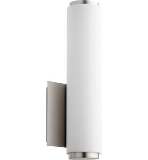 1 Light Modern and Contemporary Satin Nickel LED Wall Sconce