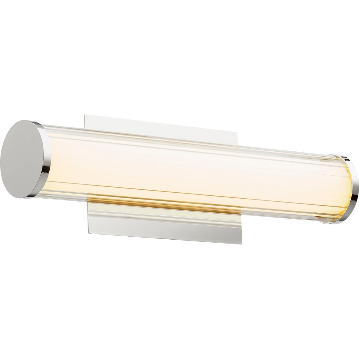 LED 1 Light Array Modern and Contemporary Polished Nicke  Vanity