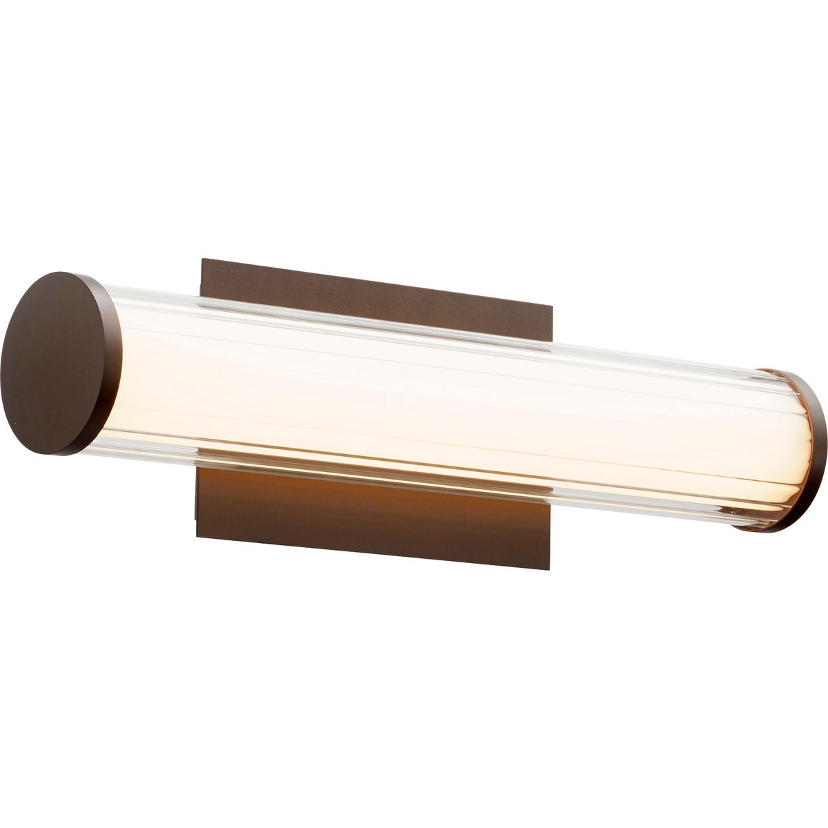 LED 1 Light Array Modern and Contemporary Oiled Bronze Vanity