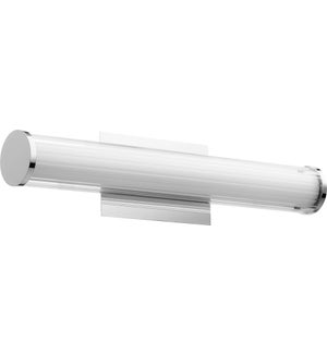 LED 2 Light Array Modern and Contemporary Polished Nickel Vanity