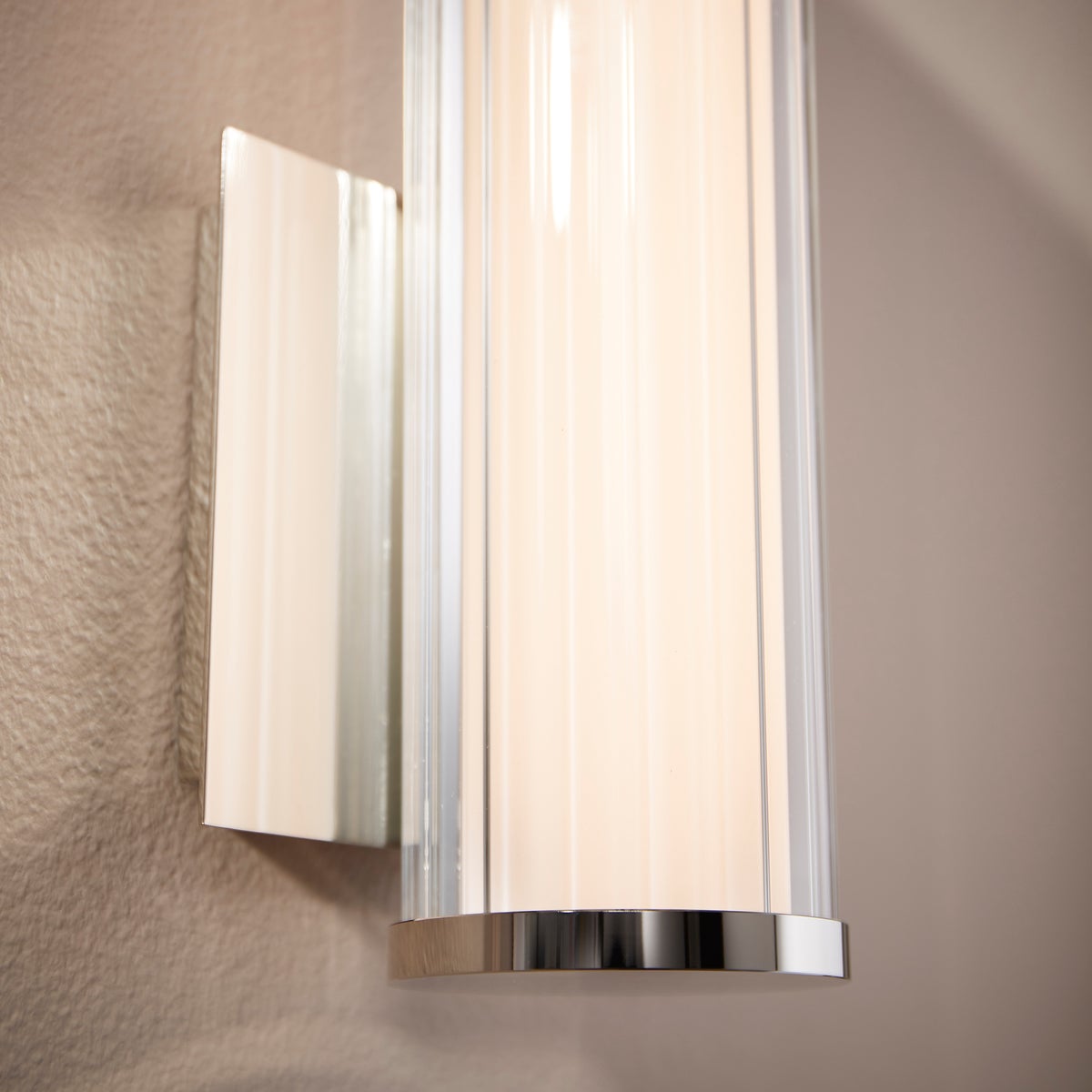1 Light Modern and Contemporary Polished Nickel LED Wall Sconce
