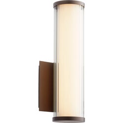 1 Light Modern and Contemporary Oiled Bronze LED Wall Sconce