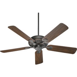 Pinnacle 52" Oiled Bronze Traditional Ceiling Fan