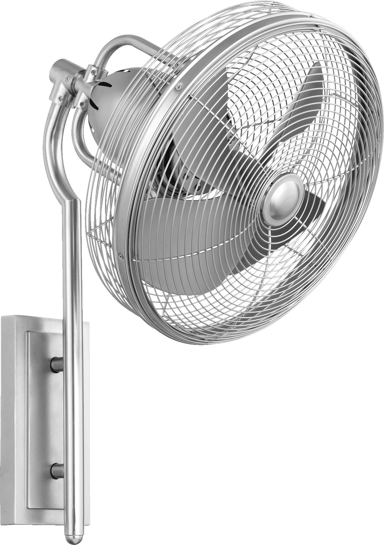 13 Wall Mounted Fan with Folding Arm