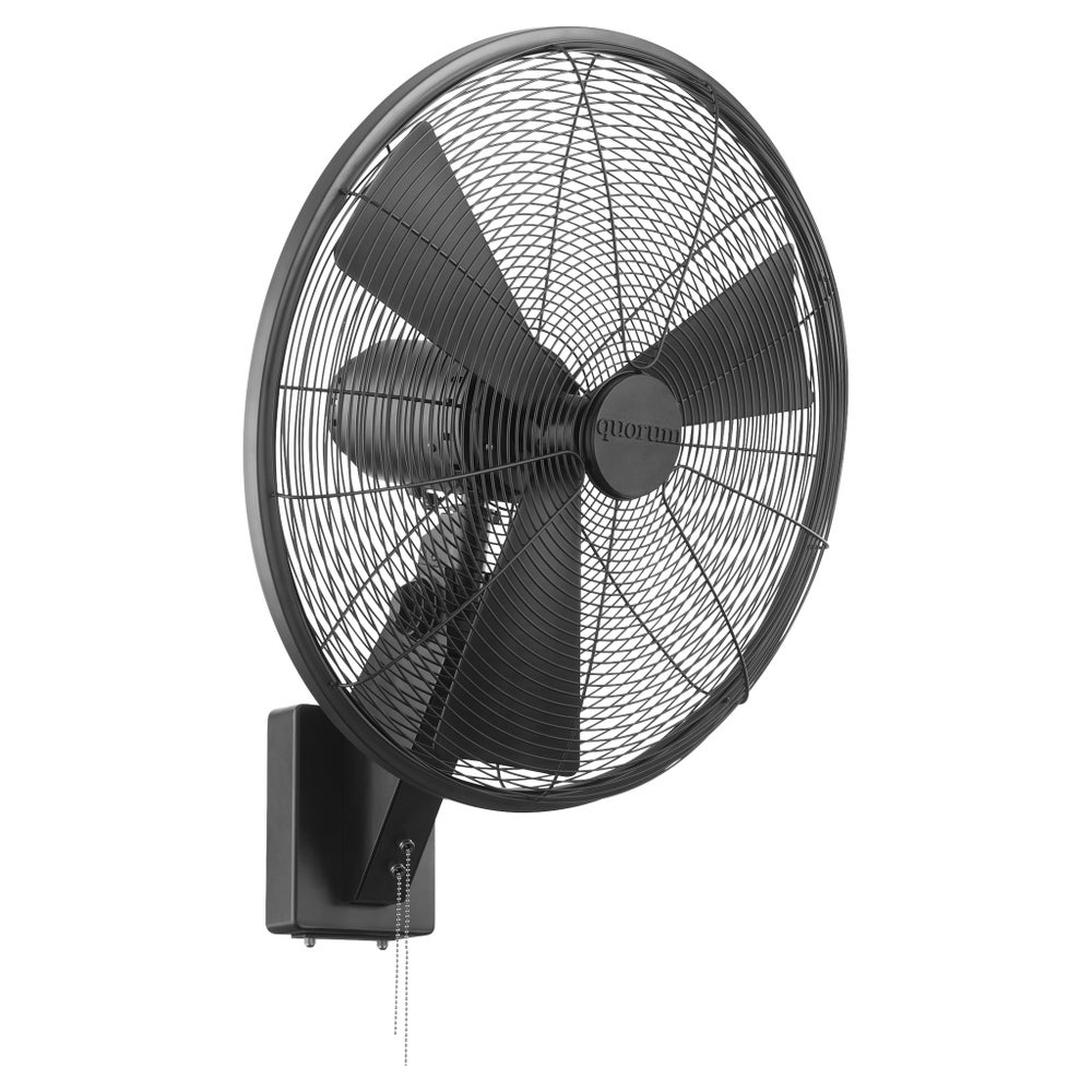 Minuteman International 4.75-in Indoor Black Wall Mounted Fan