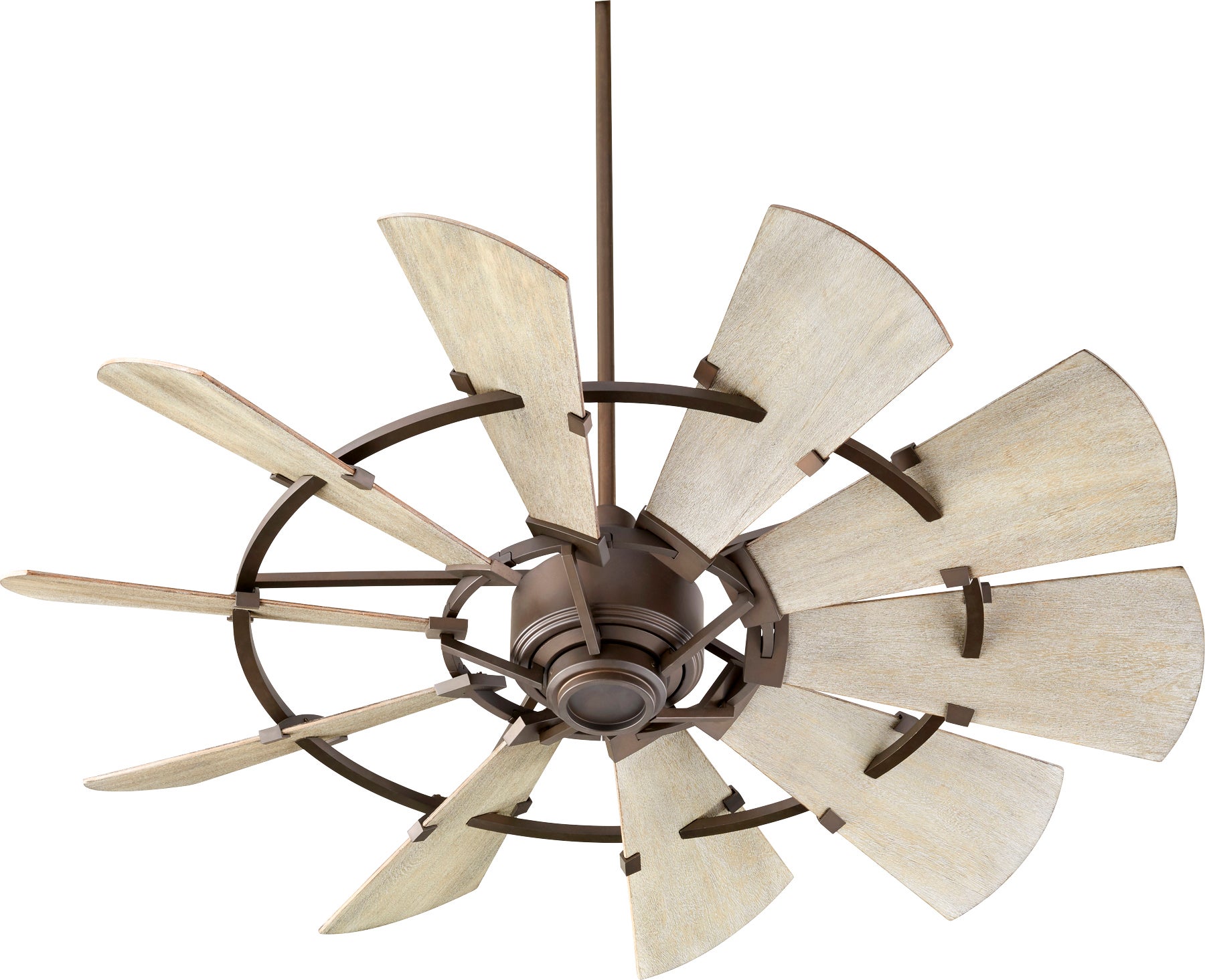 Windmill 52-in 10 Blade Oiled Bronze Modern Farmhouse