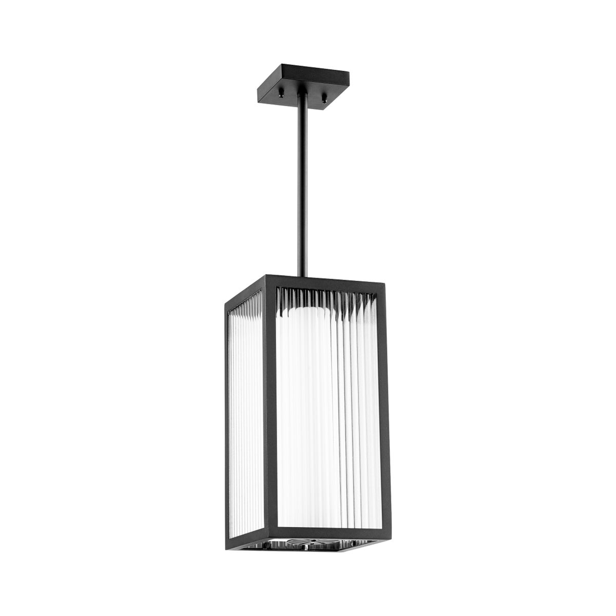 Maestro 17" 3-Light Black Outdoor LED Pendant