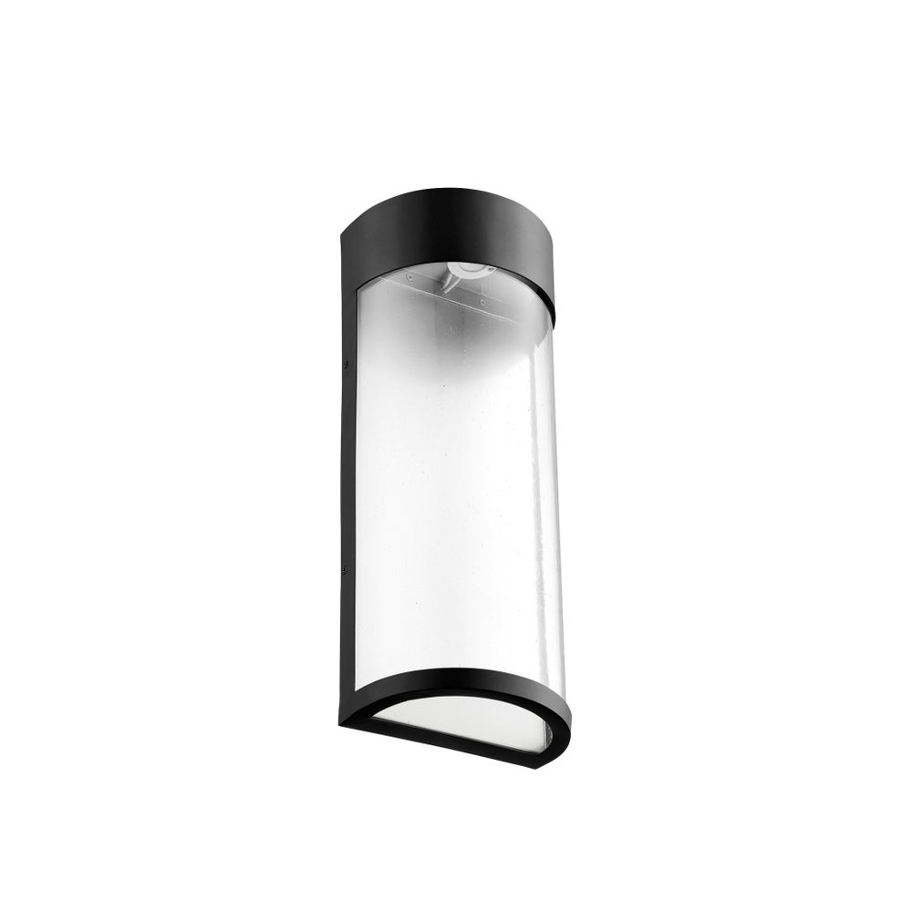 Fontaine Black Transitional LED Outdoor Wall Light