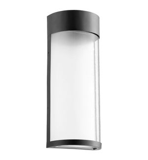 Fontaine Black Transitional LED Outdoor Wall Light