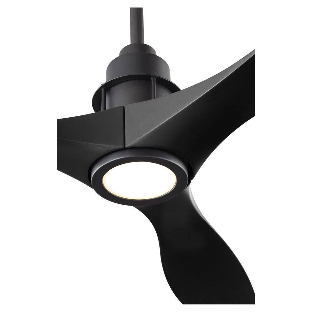 MARINO 54" Black Led Damp Ceiling Fan