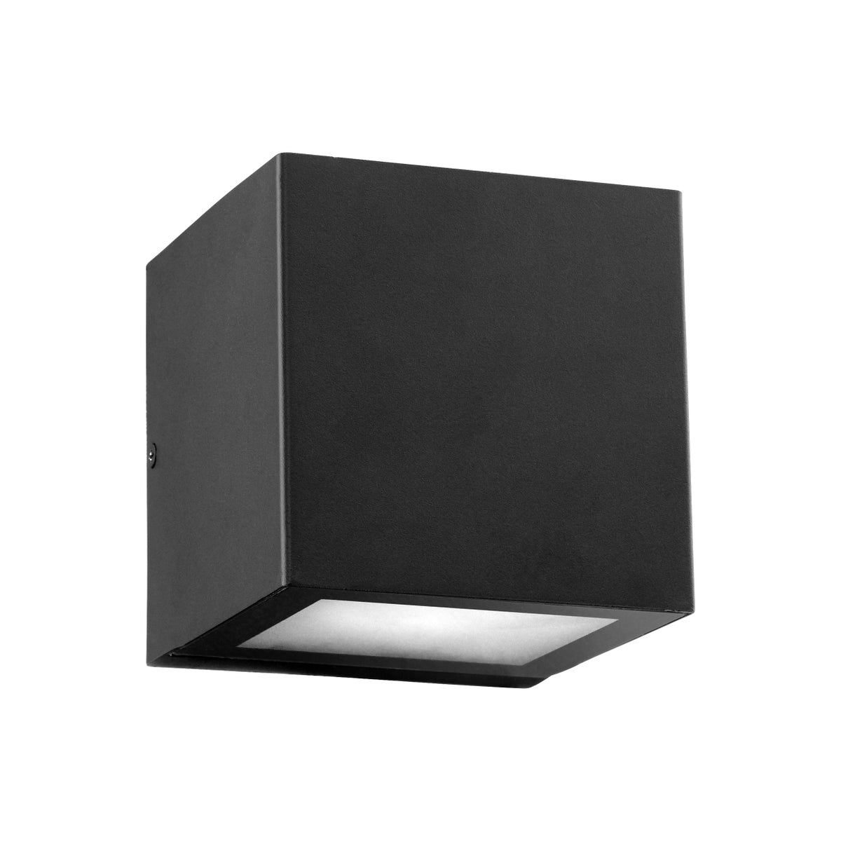 Ion 5" 2-Light Black Outdoor Wall Light