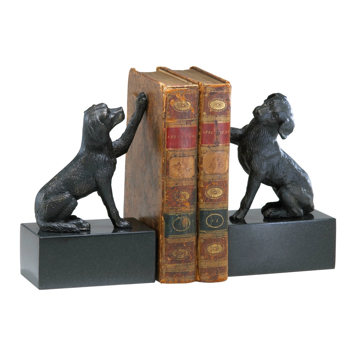 Dog Bookends S/2 | Old World